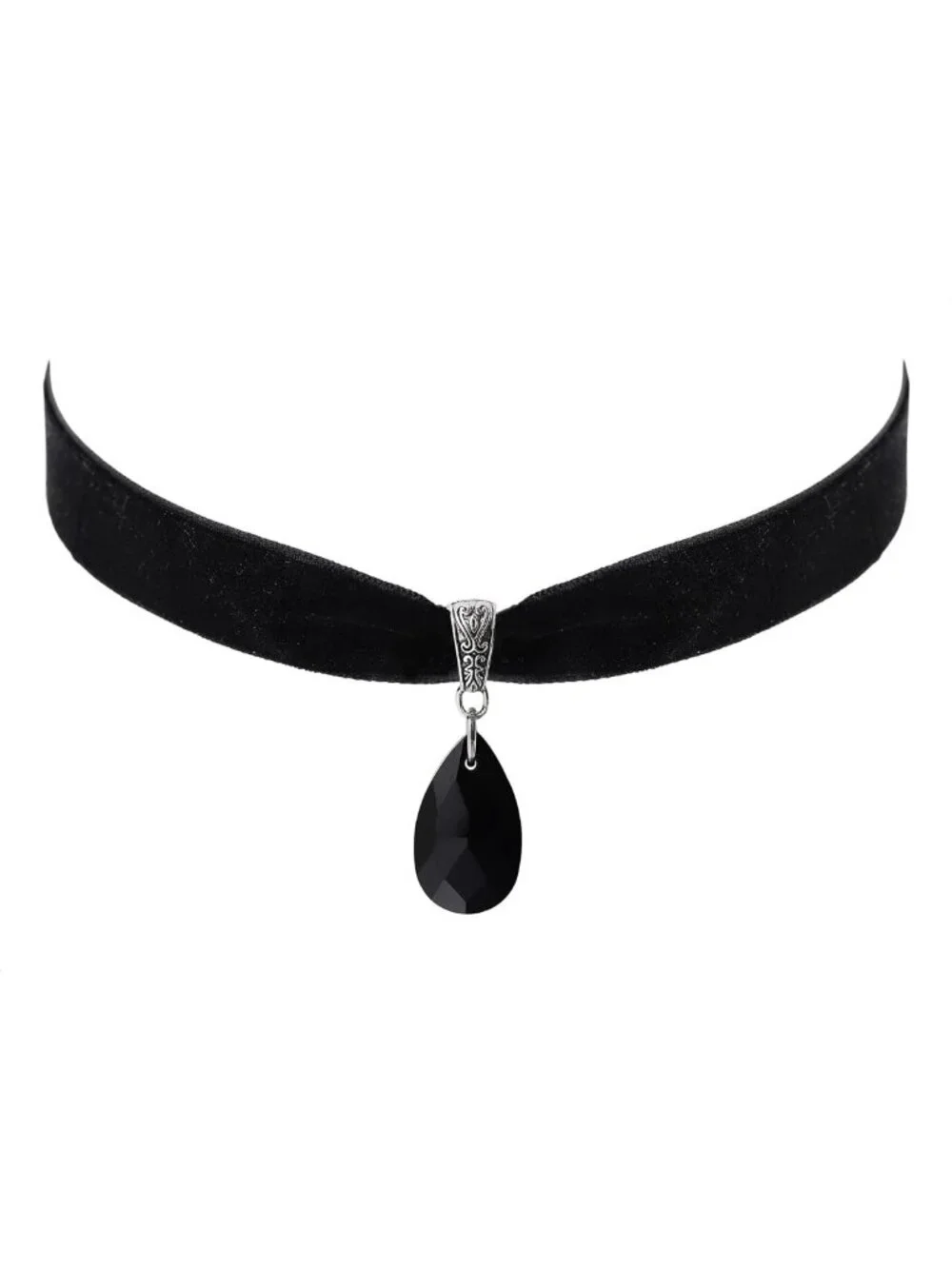Gothic Victorian Black Choker Necklace | Vintage-Inspired Jewelry Accessory